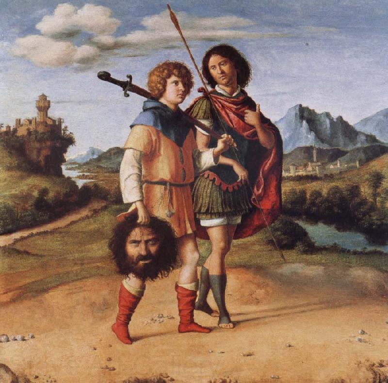 MORONI, Giovanni Battista David and Jonathan Germany oil painting art
